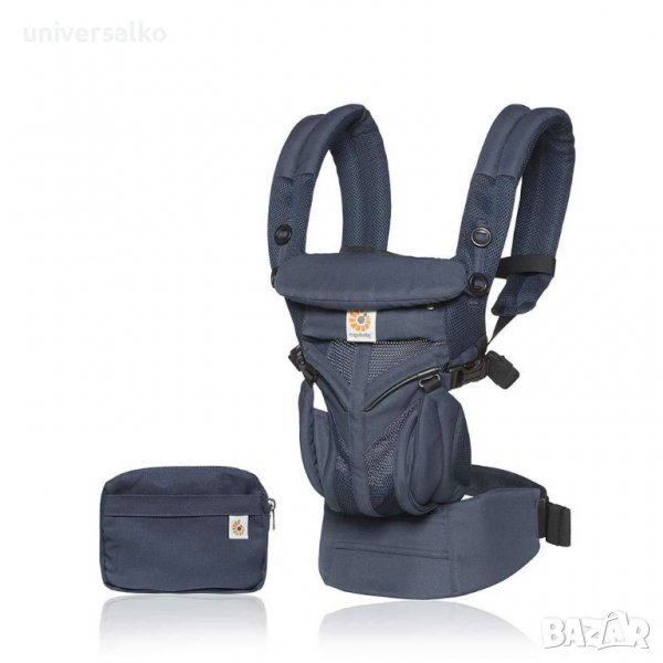 Ергономична раница Ergobaby Omni 360 Cool Air Mesh Midnight Blue, снимка 1