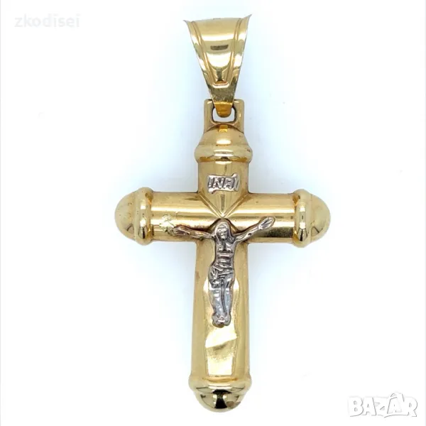 Златен медальон 6,42гр. 14кр. проба:585 модел:27038-5, снимка 1