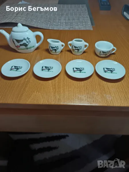  СЕРВИЗ ЗА ЧАЙ ВИНТИДЖ , снимка 1