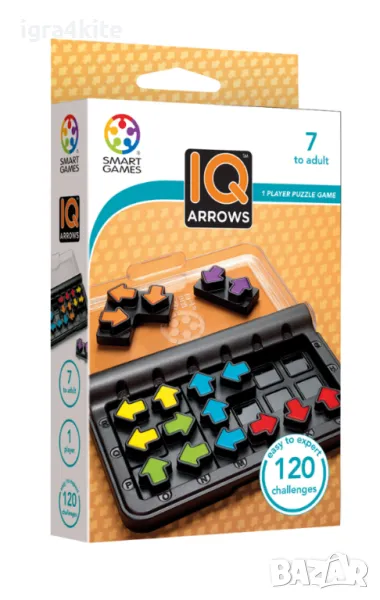 IQ Game IQ ARROW № 6 от 8 – Логическа игра със стрелки, снимка 1