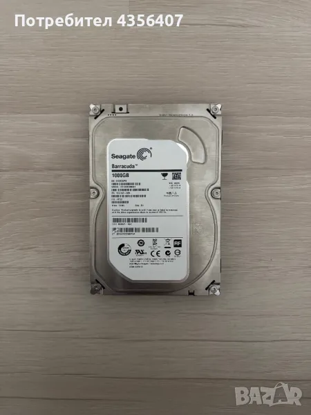 HDD Seagate Barracuda 1TB, снимка 1