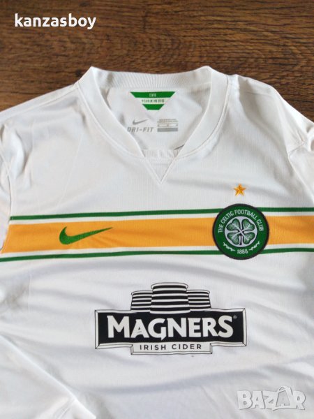 Nike FC Celtic Glasgow Hoops Third 2014/2015 - футболна мъжка блуза КАТО НОВА , снимка 1