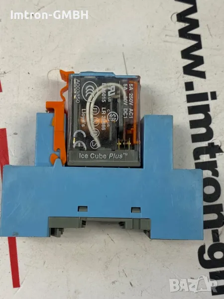 Реле RELECO LR38486  QR-C  24V 5A contacts, снимка 1