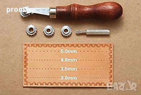 Маркиращо сарашко, кожарско колело, 4 размера, маркиране на шев, снимка 1