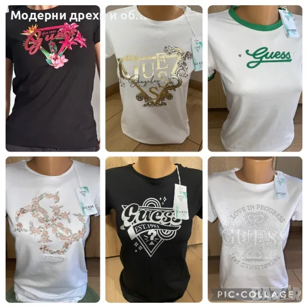 Guess тениски ХС,С,М, снимка 1