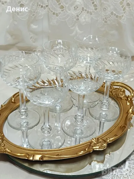 немски кристал чаши 341, снимка 1