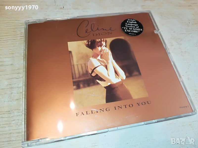 CELINE DION FALLING INTO YOU CD-EPIC ВНОС GERMANY 0604231646, снимка 1