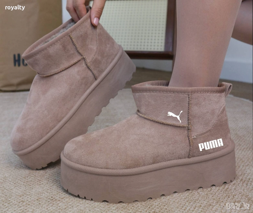 Puma Зимни Дамски Ниски Боти 36-41 Номер , снимка 1