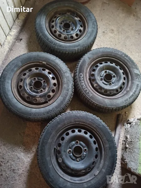 Метални джанти 14 цола  4х114.3 / отвор 67.1, снимка 1