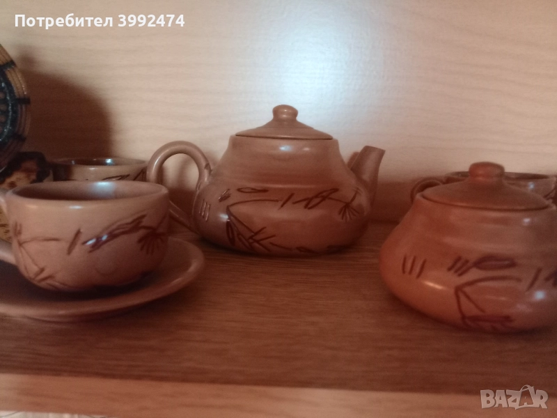 Кален ретро сервиз за кафе, 1986г., снимка 1