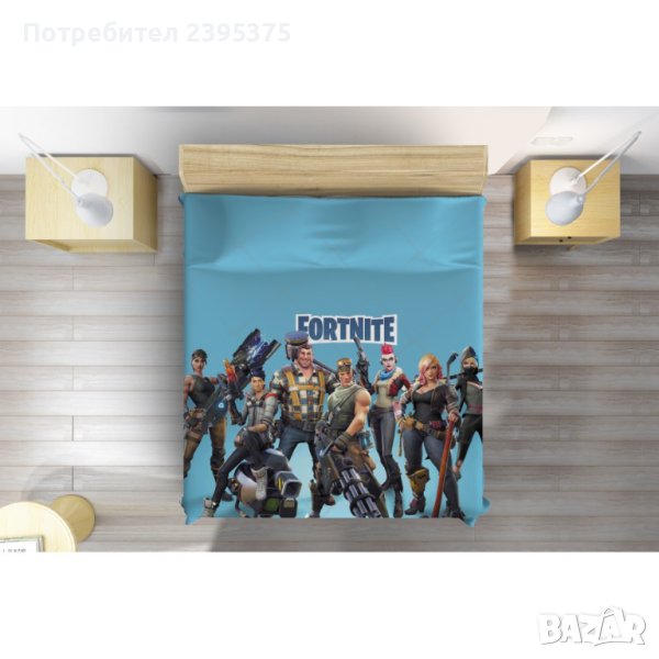 3 D шалте за легло - Фортнайн - Fortnite Game, снимка 1