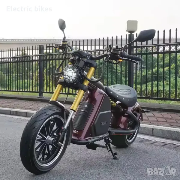 Citycoco M8S 4000W – Електрически чопър с 80 км/ч и 88 км пробег, снимка 1