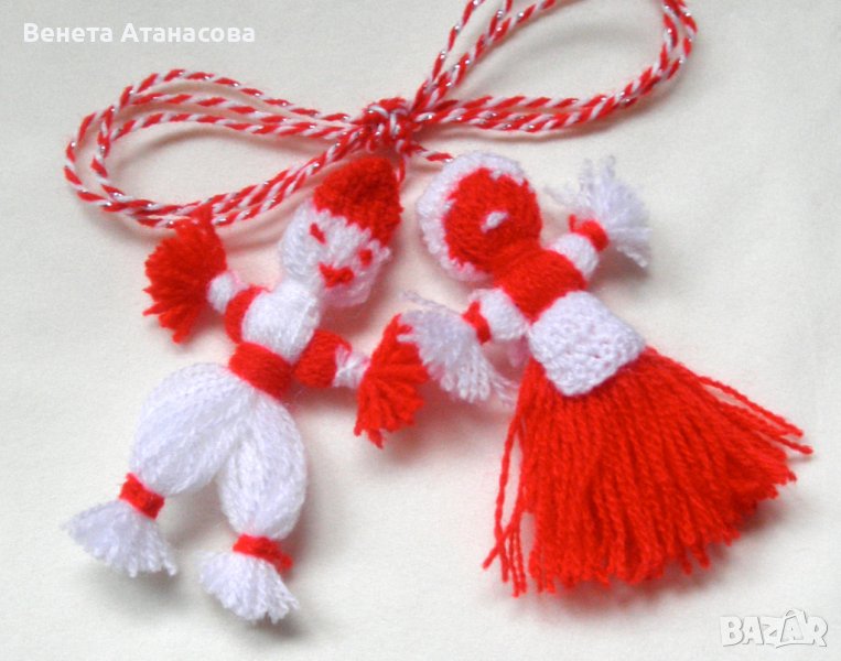 Мартеници Пижо и Пенда ръчно изработени, снимка 1