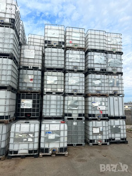 Бидони/цистерни/Контейнери/ИБЦ-та по 1 тон-1000 литра, снимка 1