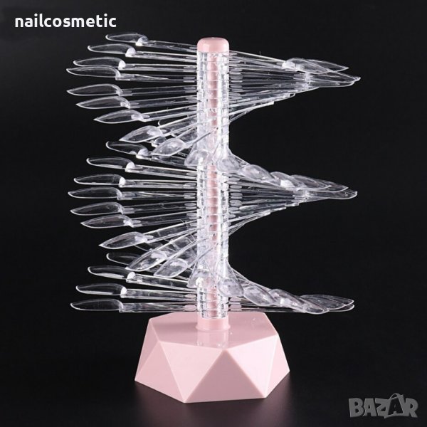 Ново! Дисплей спирала - 60 мостри безцветни, снимка 1