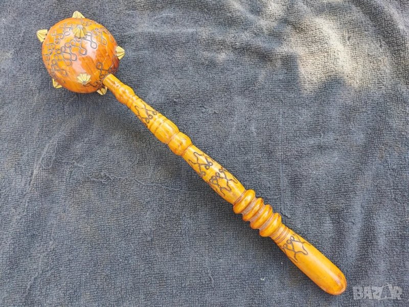 Сувенир, дървен боздуган СССР. , снимка 1