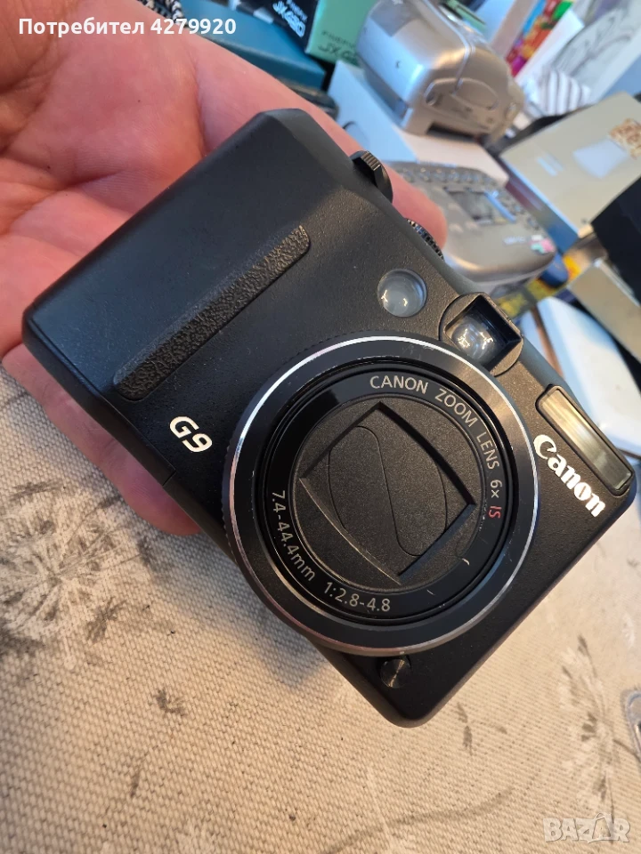 Canon G9 без зарядно, снимка 1