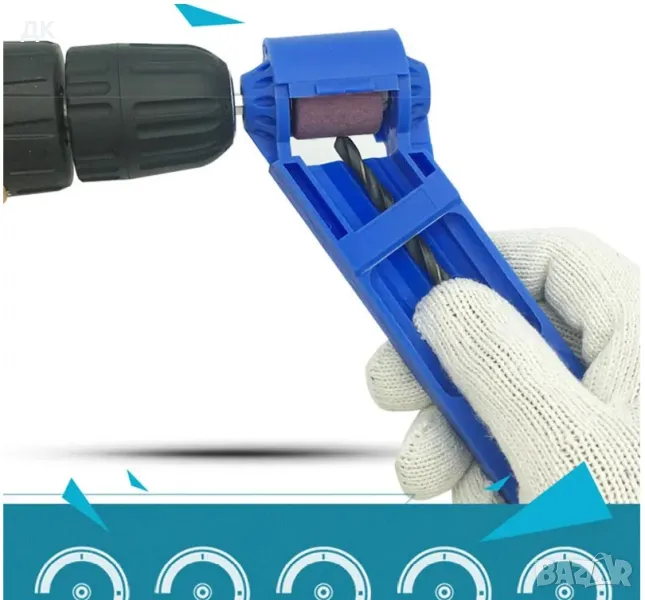 Уред / устрйство за заточване на свредла , бургии, снимка 1