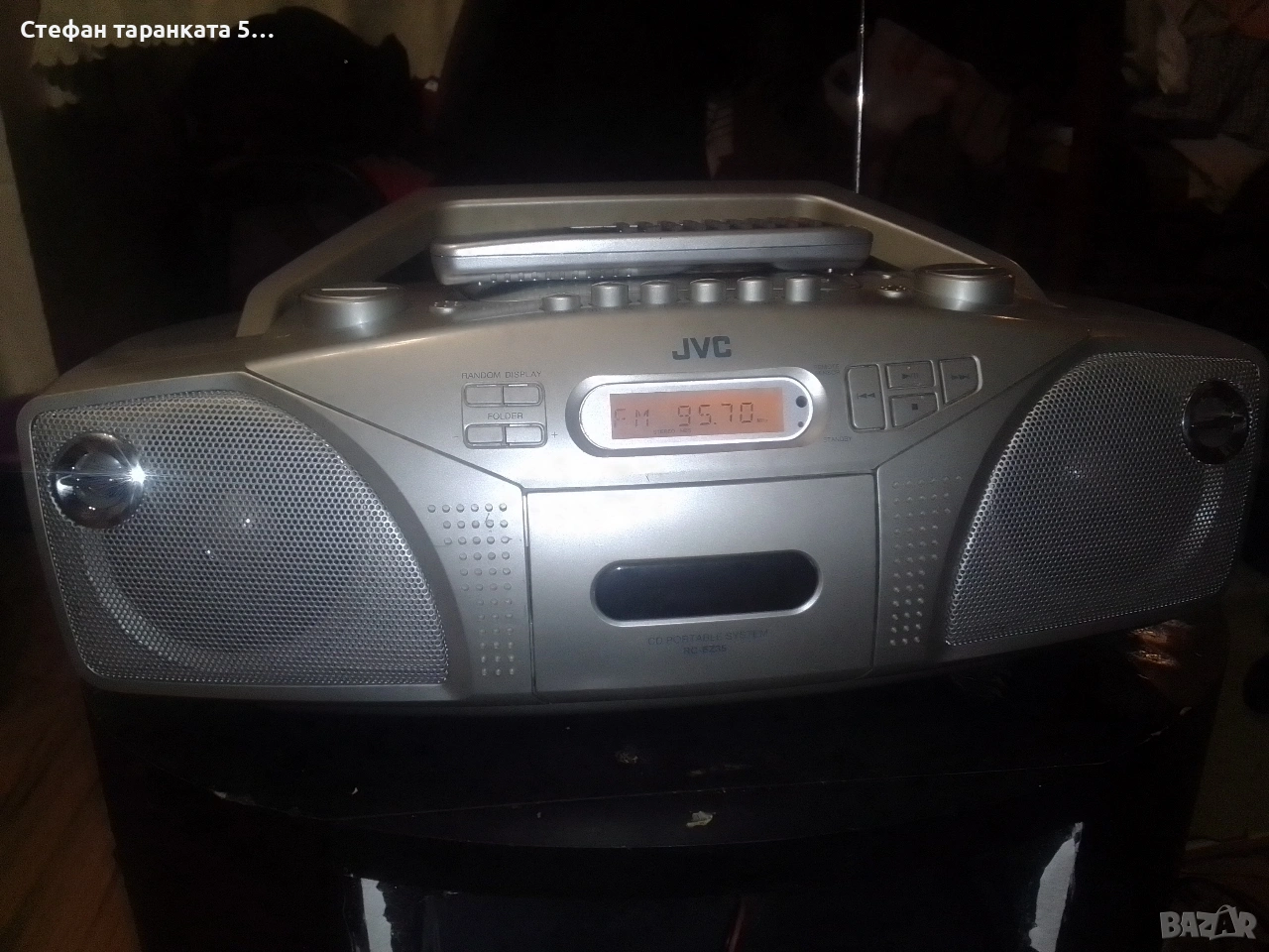 JVC-Аудио уредба със дистанционно , снимка 1