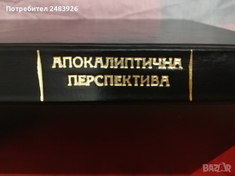 Апокалиптичната переспектива от края на времената в светоотечески синтез Иван Марчевски, снимка 1