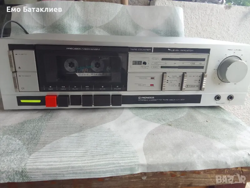 Пионер стерео тате дек ст.301 хубав Шерок дисплей., снимка 1