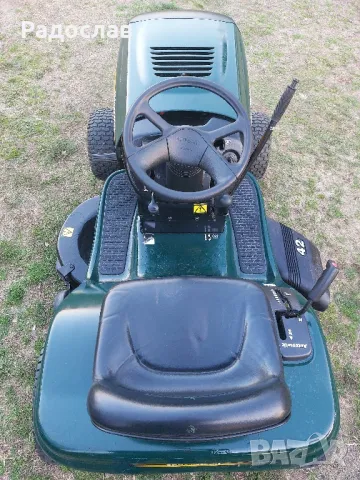 Тракторна косачка 21коня Briggs професионална,косене трева, снимка 4 - Градинска техника - 49429280