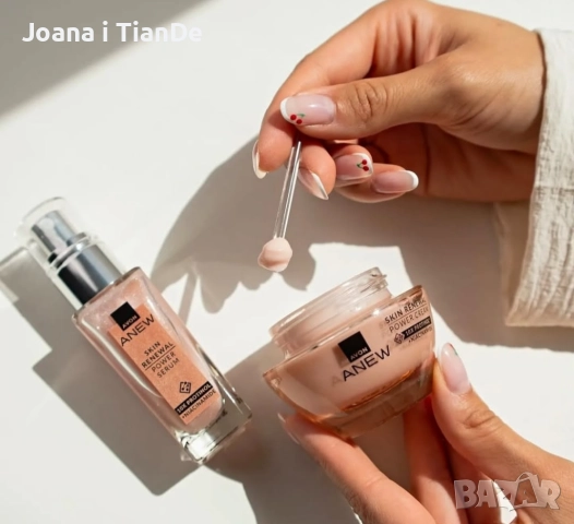 Възобновяващ крем и серум за лице Anew Power, Avon 