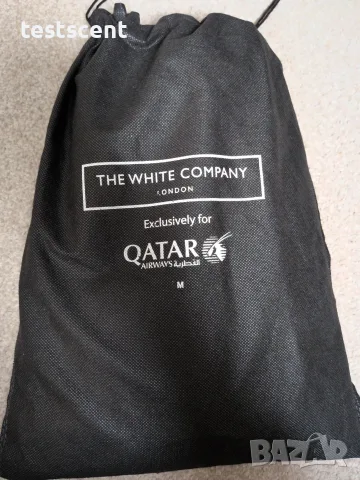 Комплект унисекс пижама Qatar Airways Business Class унисекс, размер L / XL нов запечатан, снимка 8 - Други - 55961493