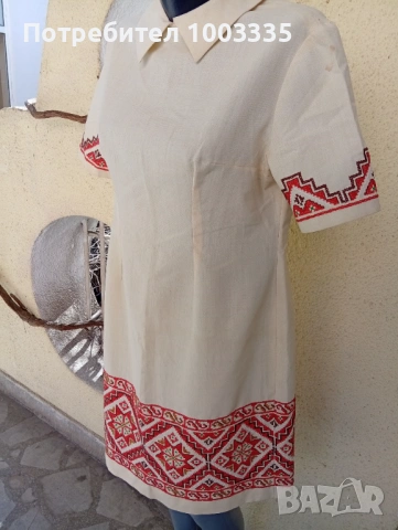 Етнографска риза с ръчна везба , снимка 2 - Ризи - 53810258