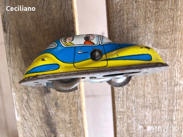 Старинни ламаринени играчки с навиване – Унгария и Германия“, снимка 5 - Антикварни и старинни предмети - 53835737