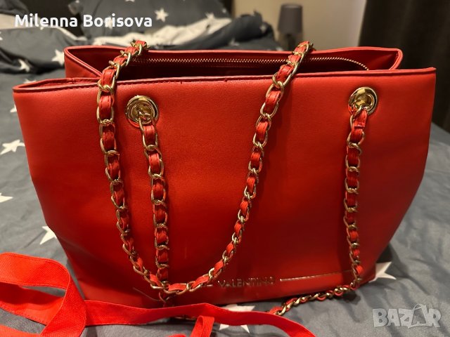 Оригинална чанта Valentino, снимка 2 - Чанти - 41269028