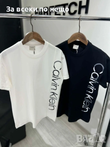 Calvin Klein Мъжка Тениска👕Мъжка Блуза С Къс Ръкав - Различни Цветове Код Urban6, снимка 2 - Тениски - 53666256