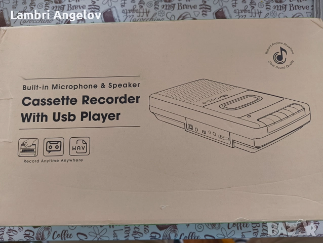 Касетен рекордер с USB player