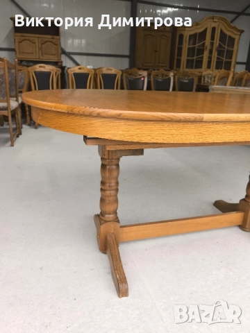 Разтегателна трапезна маса 3,60 м. , снимка 5 - Маси - 52877208