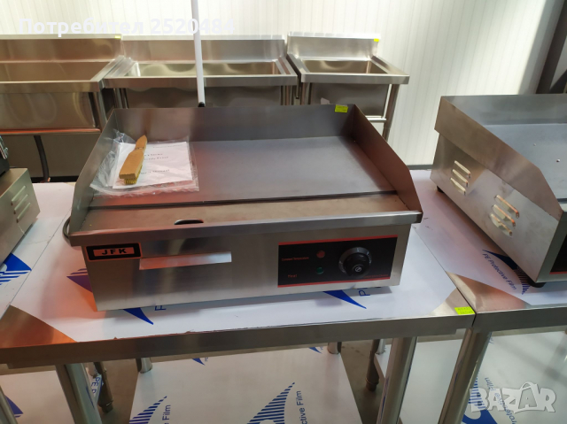 Професионални скари електрически 3 модела с гладка плоча и оребрена. ТОП цена 229лв/117,09€, снимка 4 - Обзавеждане на кухня - 36079433