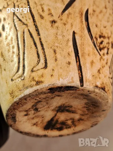 египетска керамична ваза  21/5, снимка 8 - Вази - 49216926