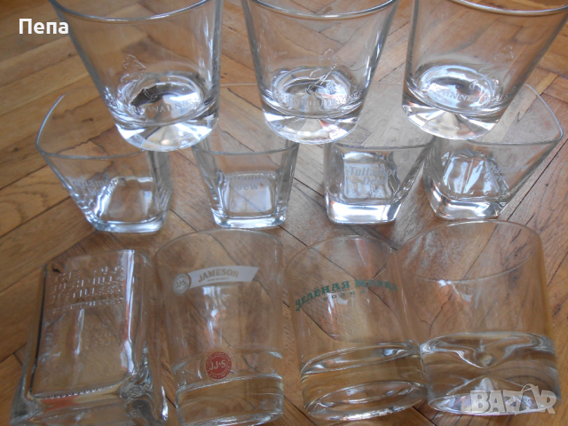 Чаши за уиски и водка 11 броя, снимка 2 - Чаши - 36356007