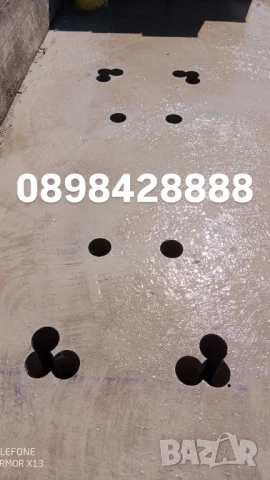 Пробиване и рязане на отвори и дупки в бетон и камък за тръби, снимка 4 - Други ремонти - 50305835