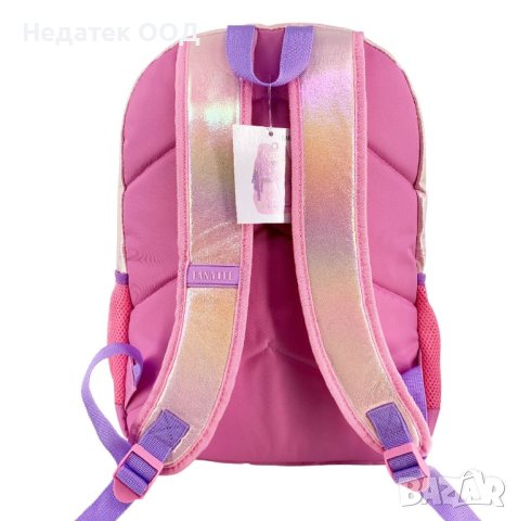 Ученическа раница, Fanatee, Primary Pink Glitter, 33х15х42 см, Розова, снимка 4 - Раници - 41940055