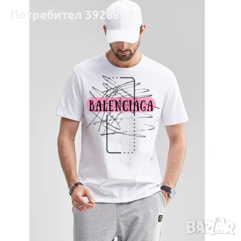 Мъжка тениска "BALENCIAGA"