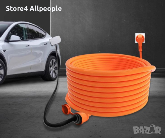 Оранжев удължителен кабел в различни размери, снимка 1