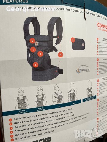 Ergobaby Omni 360, снимка 2 - Кенгура и ранички - 39115548