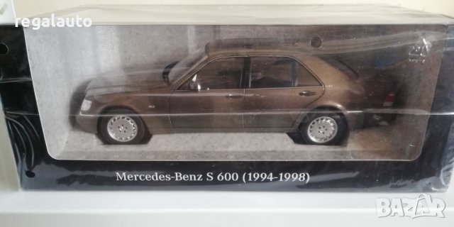 B66040684,Умален модел die-cast Mercedes-Benz S 600,W140 (1994-1998),1:18, снимка 4 - Колекции - 39103256