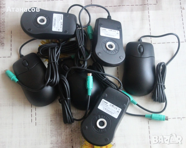 Ретро мишка iONE Lynx Ki PS2 3 бутона - скрол, снимка 2 - Клавиатури и мишки - 53754204