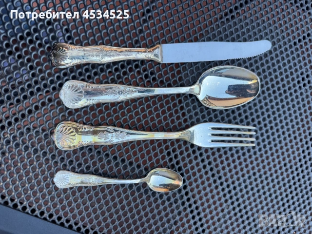 ✨ Италиански комплект посребрени прибори (ARG 800) ✨, снимка 3 - Антикварни и старинни предмети - 53572557