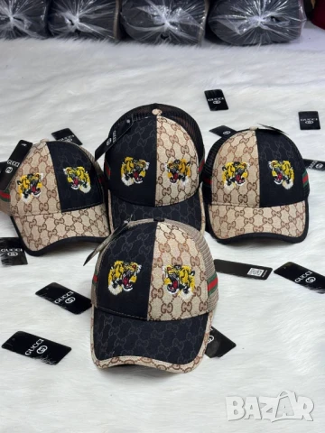 шапки с козирка gucci, снимка 5 - Шапки - 50741832