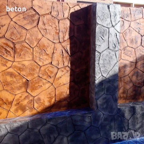 Облицовка на цокъл, огради и стени - Щамповани облицовки ВЕРТИКАЛНИ ЩАМПОВАНИ ОБЛИЦОВКИ, снимка 1