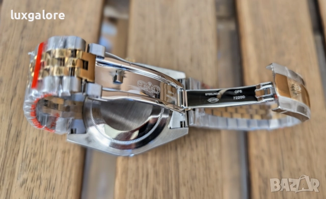 Мъжки часовник Rolex Datejust Two-Tone с автоматичен механизъм, снимка 4 - Мъжки - 51799437