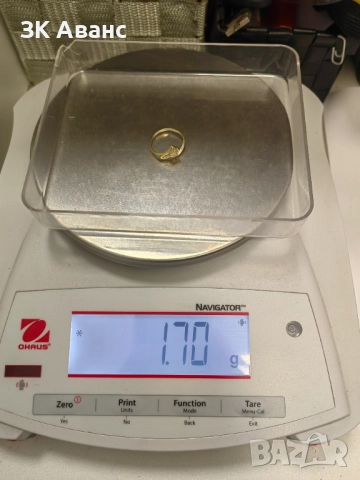 дамски златен пръстен- 1,7гр(585), снимка 2 - Пръстени - 52823538