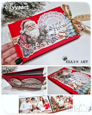 Коледно мини албумче, снимка 2 - Коледни подаръци - 52517406